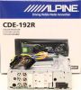 Alpine CDE-192R