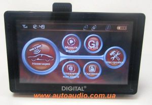 Купить  GPS-навигатор Digital DGP-5055 GPRS-модуль в Киеве и Украине. Описание, цена, фото, характеристики. Интернет магазин Автоаудио.