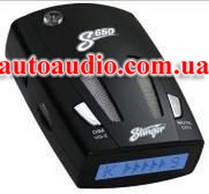 Купить антирадар (радар детектор) Stinger S650 в Киеве и Украине. Описание, цена, фото, характеристики. Интернет магазин Автоаудио.