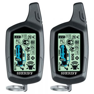 Sheriff ZX-750  (2 ЖК Брелока) ― Автоэлектроника AutoAudio