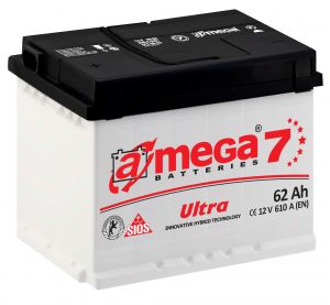 A-mega 6СТ-62  АзE Ultra M7 R+ ― Автоэлектроника AutoAudio