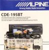 Alpine CDE-195BT