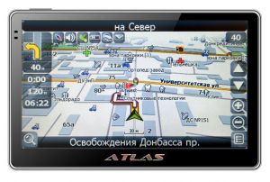 Купить GPS-навигатор Atlas E5 в Киеве и Украине. Описание, цена, фото, характеристики. Интернет магазин Автоаудио.