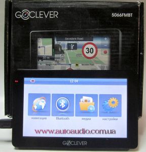 Купить навигатор Goclever 5066FM-BT в Киеве и Украине. Описание, цена, фото, характеристики. Интернет магазин Автоаудио.