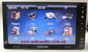 Cyclon MP 7010 GPS ― Автоэлектроника AutoAudio