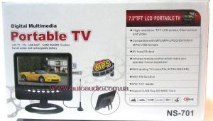 Digital Portable TV NS-701 ― Автоэлектроника AutoAudio