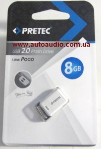 Pretec i-Disk Poco 8 Gb White ― Автоэлектроника AutoAudio