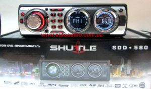 Shuttle SDD-580 Silver/Red ― Автоэлектроника AutoAudio
