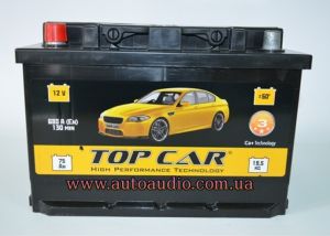 TOP CAR 6СТ-75Ah L+ ― Автоэлектроника AutoAudio