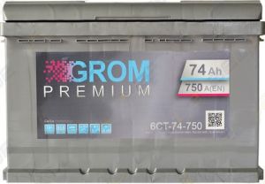 GROM Premium 6СТ-74Ah R+ ― Автоэлектроника AutoAudio