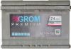 GROM Premium 6СТ-74Ah R+