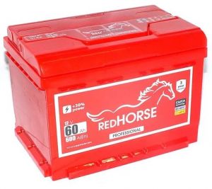 Red Horse 6СТ-60 Ah R+ ― Автоэлектроника AutoAudio