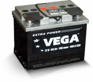 Vega 6СТ-60Ah 480A L+ ― Автоэлектроника AutoAudio